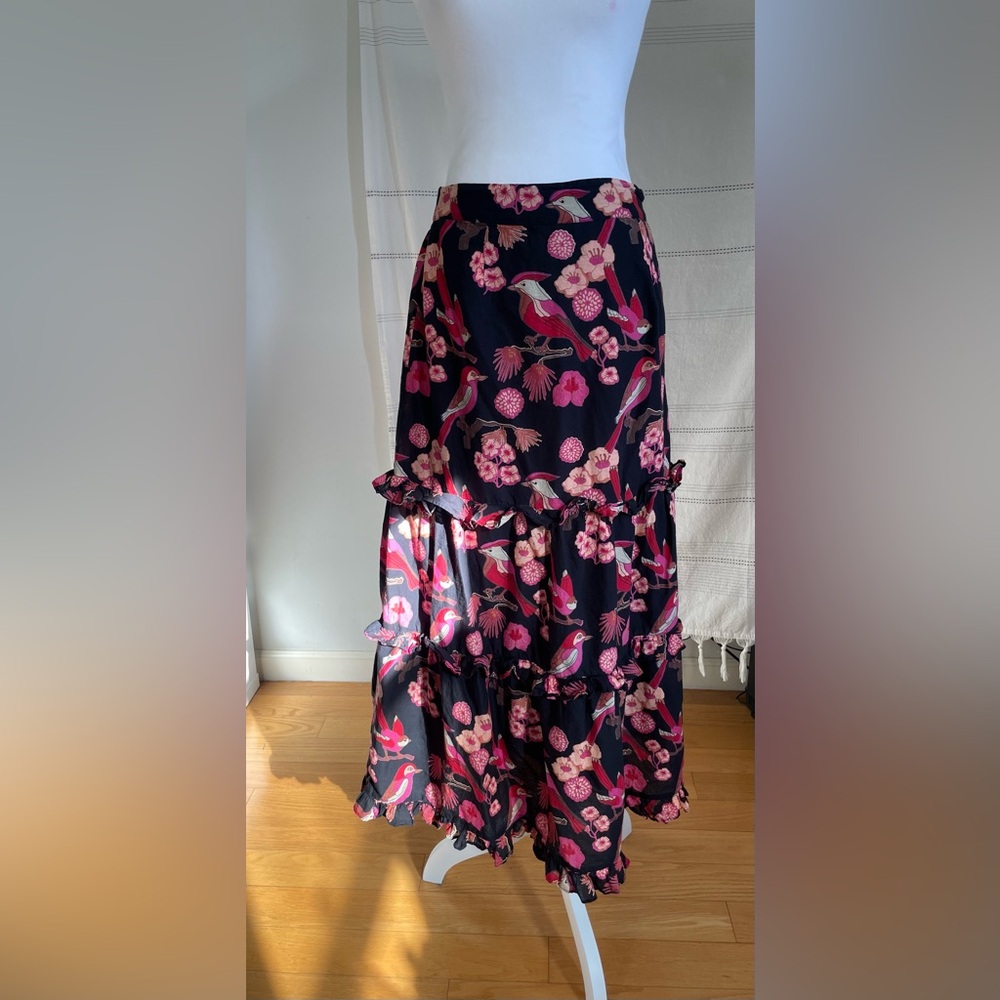 Floral Ruffle Maxi Dress - Picture 2 of 15